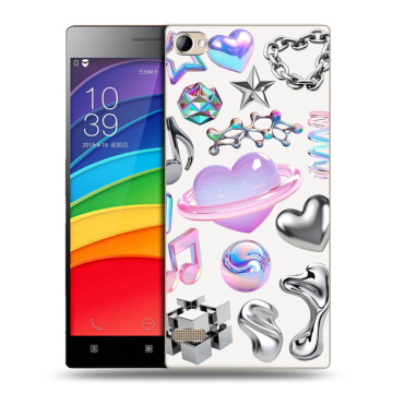 Пластиковый чехол на Lenovo Vibe X2 Pro с принтом Y2K