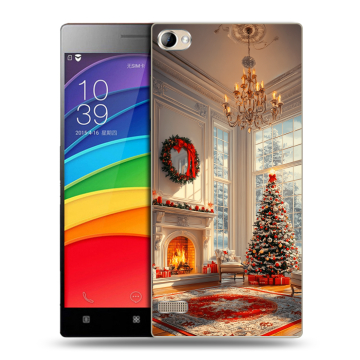 Пластиковый чехол на Lenovo Vibe X2 Pro с принтом Новый год