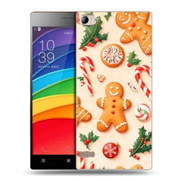 Пластиковый чехол на Lenovo Vibe X2 Pro с принтом Новый год
