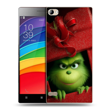 Пластиковый чехол на Lenovo Vibe X2 Pro с принтом Новый год