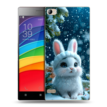 Пластиковый чехол на Lenovo Vibe X2 Pro с принтом Новый год