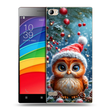 Пластиковый чехол на Lenovo Vibe X2 Pro с принтом Новый год