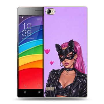 Пластиковый чехол на Lenovo Vibe X2 Pro с принтом женский