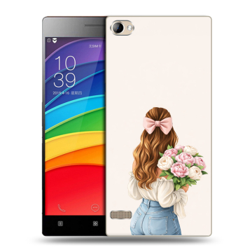 Пластиковый чехол на Lenovo Vibe X2 Pro с принтом женский