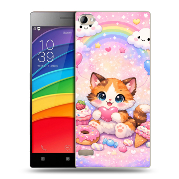 Пластиковый чехол на Lenovo Vibe X2 Pro с принтом для девочек