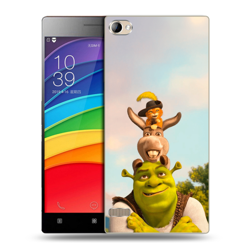 Пластиковый чехол на Lenovo Vibe X2 Pro с принтом Шрек Shrek Пластиковый чехол на Lenovo Vibe X2 Pro с принтом Шрек Shrek