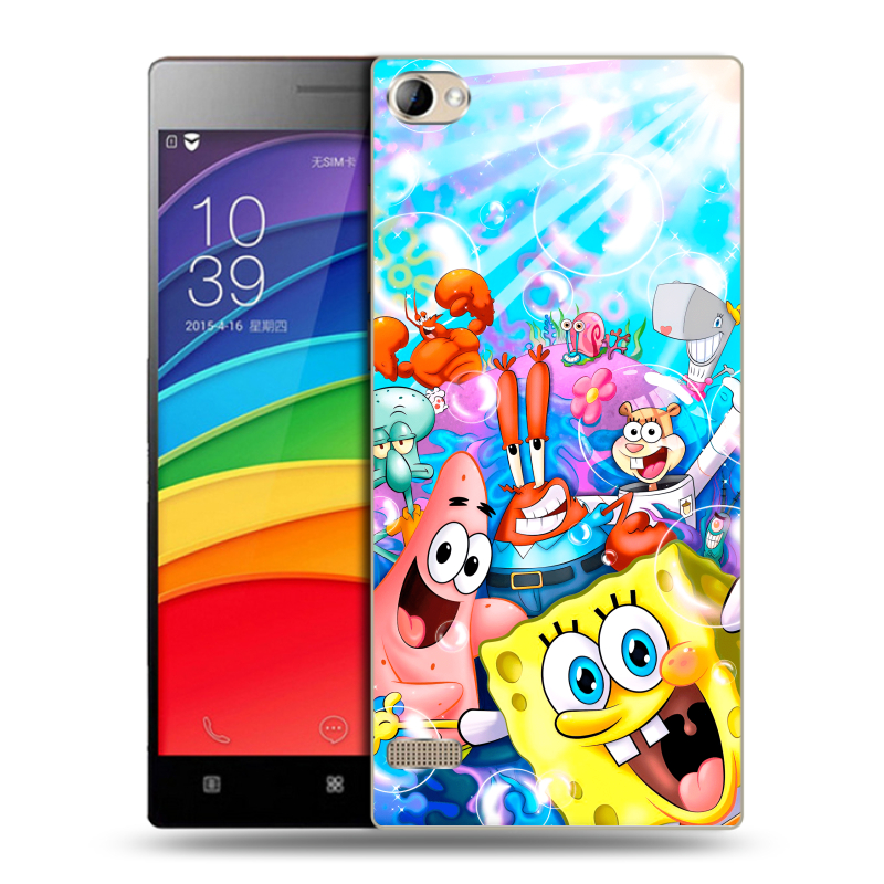 Пластиковый чехол на Lenovo Vibe X2 Pro с принтом спанчбоб спанч боб Пластиковый чехол на Lenovo Vibe X2 Pro с принтом спанчбоб спанч боб