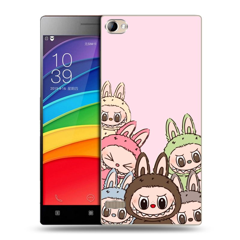 Пластиковый чехол на Lenovo Vibe X2 Pro с принтом Лабубу Пластиковый чехол на Lenovo Vibe X2 Pro с принтом Лабубу