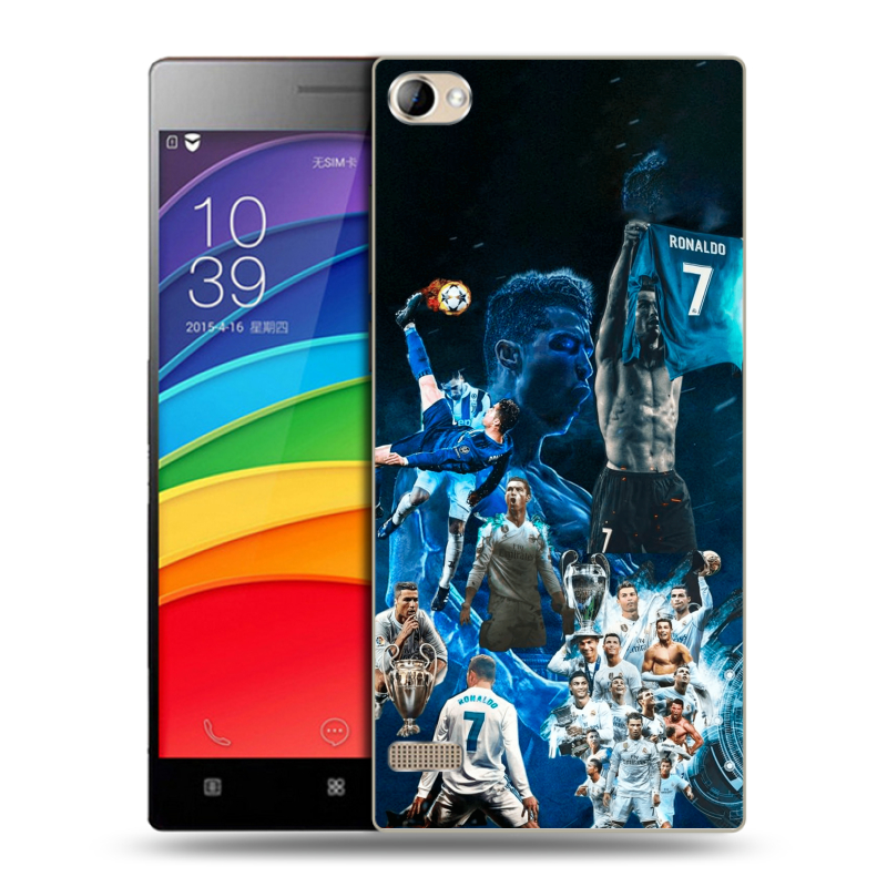 Пластиковый чехол на Lenovo Vibe X2 Pro с принтом Реал Роналдо Пластиковый чехол на Lenovo Vibe X2 Pro с принтом Реал Роналдо