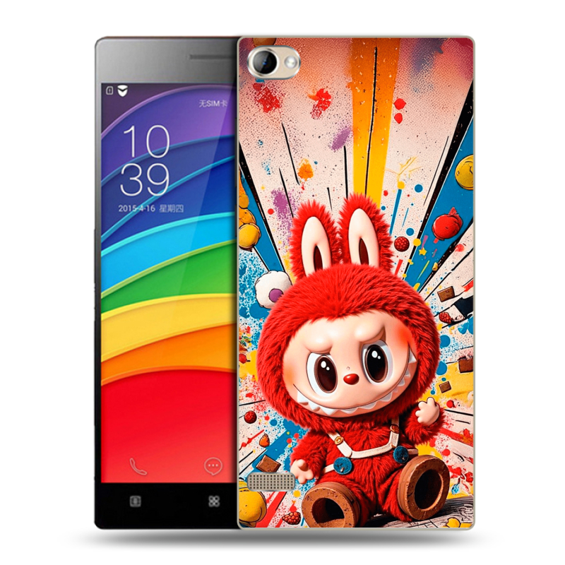 Пластиковый чехол на Lenovo Vibe X2 Pro с принтом Labubu Лабубу Пластиковый чехол на Lenovo Vibe X2 Pro с принтом Labubu Лабубу