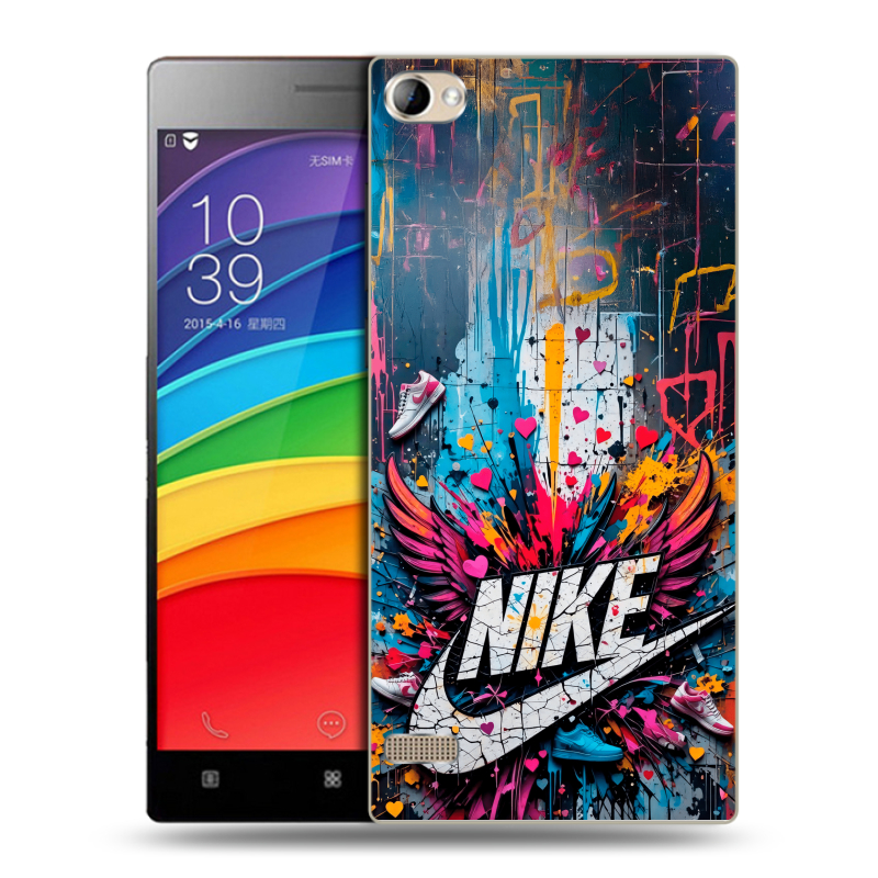 Пластиковый чехол на Lenovo Vibe X2 Pro с принтом Nike Найк Пластиковый чехол на Lenovo Vibe X2 Pro с принтом Nike Найк