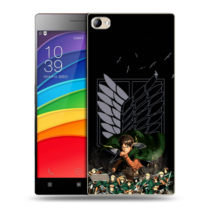 Пластиковый чехол на Lenovo Vibe X2 Pro с принтом Атака титанов Пластиковый чехол на Lenovo Vibe X2 Pro с принтом Атака титанов