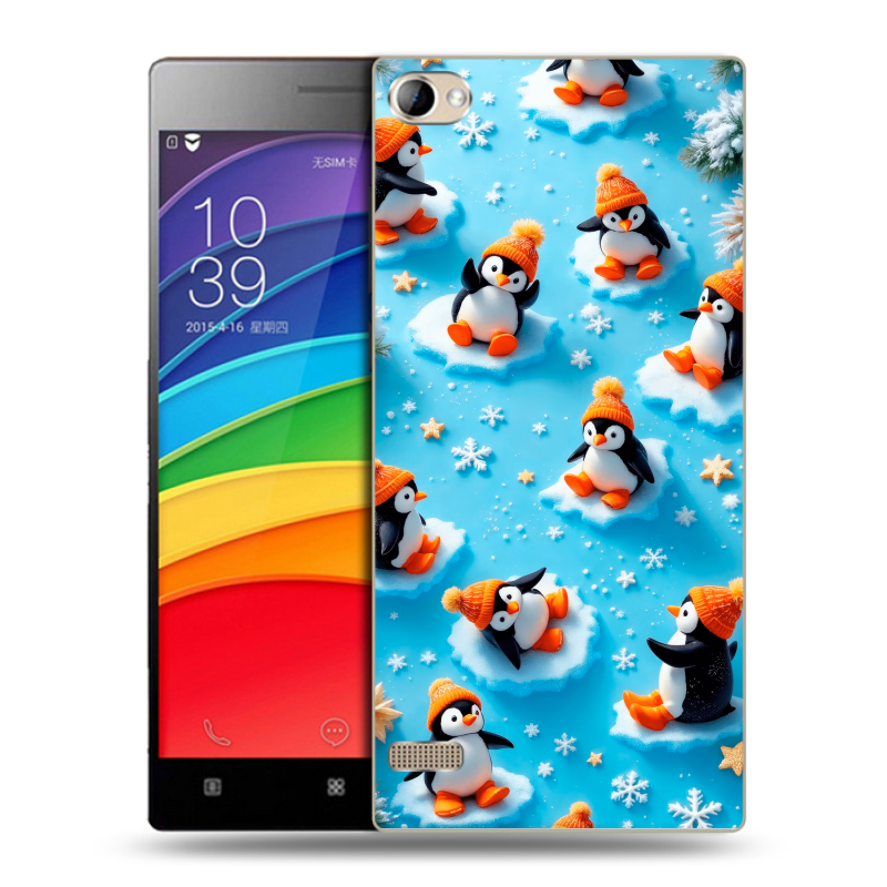 Пластиковый чехол на Lenovo Vibe X2 Pro с принтом Новый год Пластиковый чехол на Lenovo Vibe X2 Pro с принтом Новый год