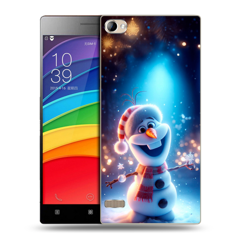 Пластиковый чехол на Lenovo Vibe X2 Pro с принтом Новый год Пластиковый чехол на Lenovo Vibe X2 Pro с принтом Новый год