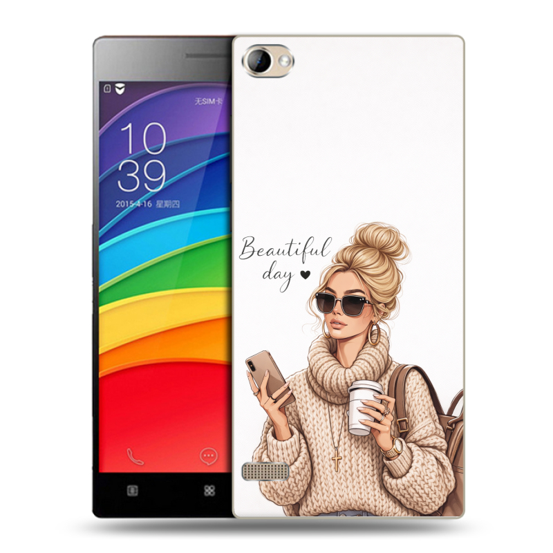 Пластиковый чехол на Lenovo Vibe X2 Pro с принтом женский Пластиковый чехол на Lenovo Vibe X2 Pro с принтом женский