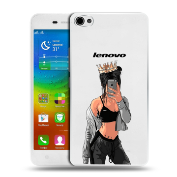 Силиконовый чехол на Lenovo S60 с принтом Женские принты Силиконовый чехол на Lenovo S60 с принтом Женские принты
