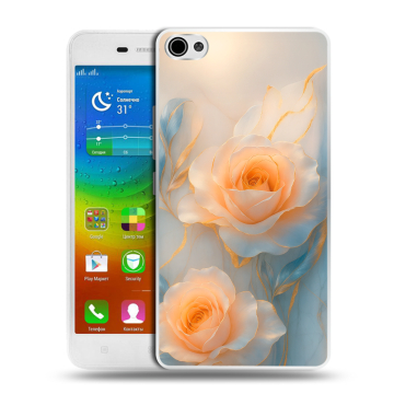 Силиконовый чехол на Lenovo S60 с принтом Женский Силиконовый чехол на Lenovo S60 с принтом Женский