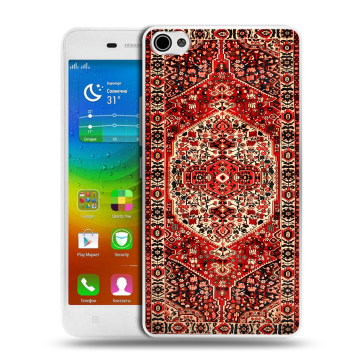 Силиконовый чехол на Lenovo S60 с принтом Ковер
