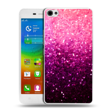 Силиконовый чехол на Lenovo S60 с принтом Блестки Силиконовый чехол на Lenovo S60 с принтом Блестки