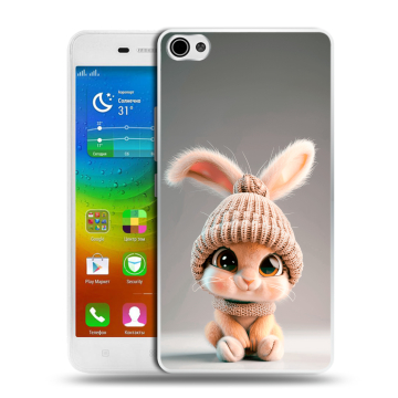 Силиконовый чехол на Lenovo S60 с принтом Кролик Силиконовый чехол на Lenovo S60 с принтом Кролик