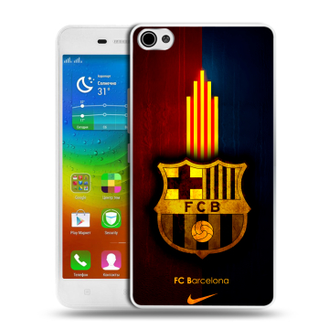 Силиконовый чехол на Lenovo S60 с принтом Барселона Barcelona