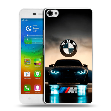 Силиконовый чехол на Lenovo S60 с принтом БМВ BMW Силиконовый чехол на Lenovo S60 с принтом БМВ BMW