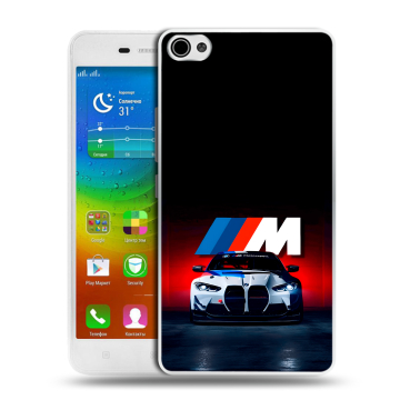 Силиконовый чехол на Lenovo S60 с принтом БМВ BMW Силиконовый чехол на Lenovo S60 с принтом БМВ BMW