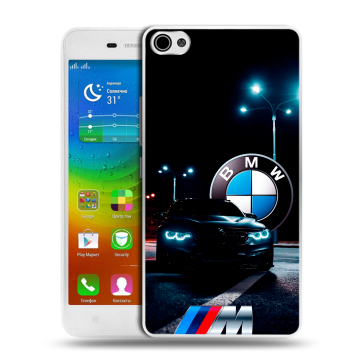 Силиконовый чехол на Lenovo S60 с принтом БМВ BMW Силиконовый чехол на Lenovo S60 с принтом БМВ BMW