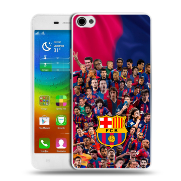 Силиконовый чехол на Lenovo S60 с принтом Барселона Barcelona
