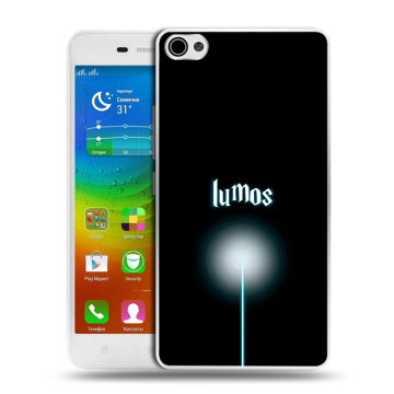 Силиконовый чехол на Lenovo S60 с принтом Harry Potter Гарри Поттер