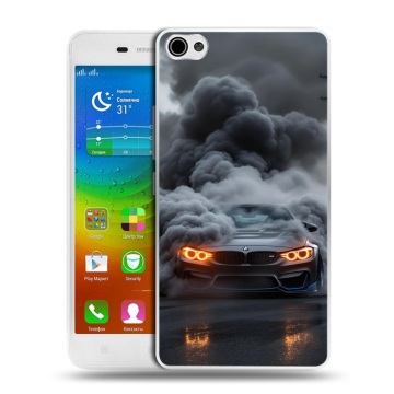Силиконовый чехол на Lenovo S60 с принтом BMW БМВ Силиконовый чехол на Lenovo S60 с принтом BMW БМВ