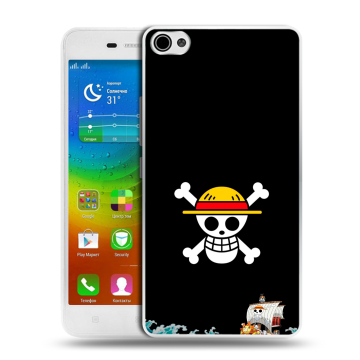 Силиконовый чехол на Lenovo S60 с принтом One Piece Ван Пис