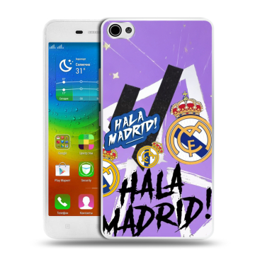 Силиконовый чехол на Lenovo S60 с принтом Real Madrid Реал Мадрид