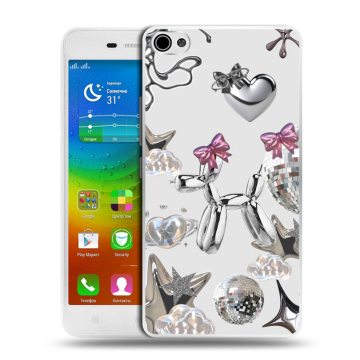 Силиконовый чехол на Lenovo S60 с принтом Y2K