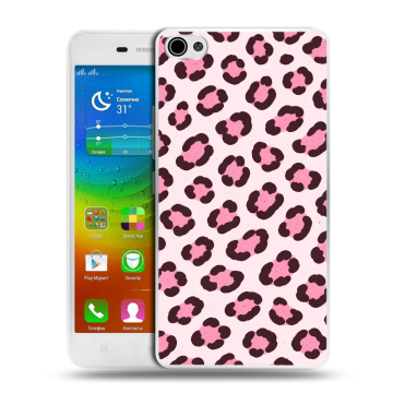 Силиконовый чехол на Lenovo S60 с принтом для девочек