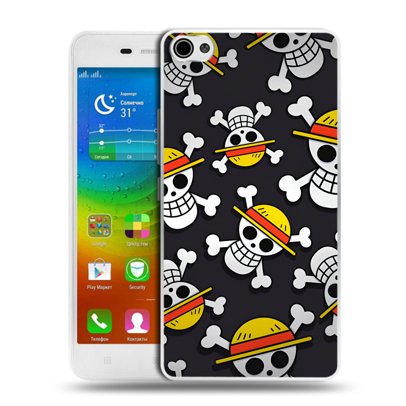 Силиконовый чехол на Lenovo S60 с принтом One Piece Ван Пис Силиконовый чехол на Lenovo S60 с принтом One Piece Ван Пис