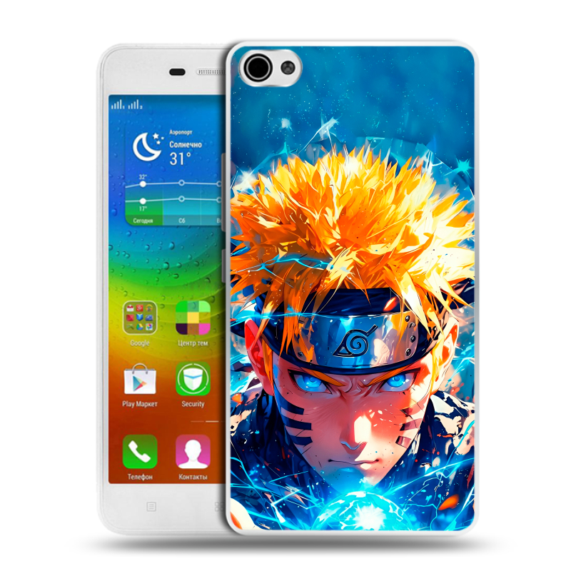 Силиконовый чехол на Lenovo S60 с принтом Аниме Наруто Naruto Силиконовый чехол на Lenovo S60 с принтом Аниме Наруто Naruto