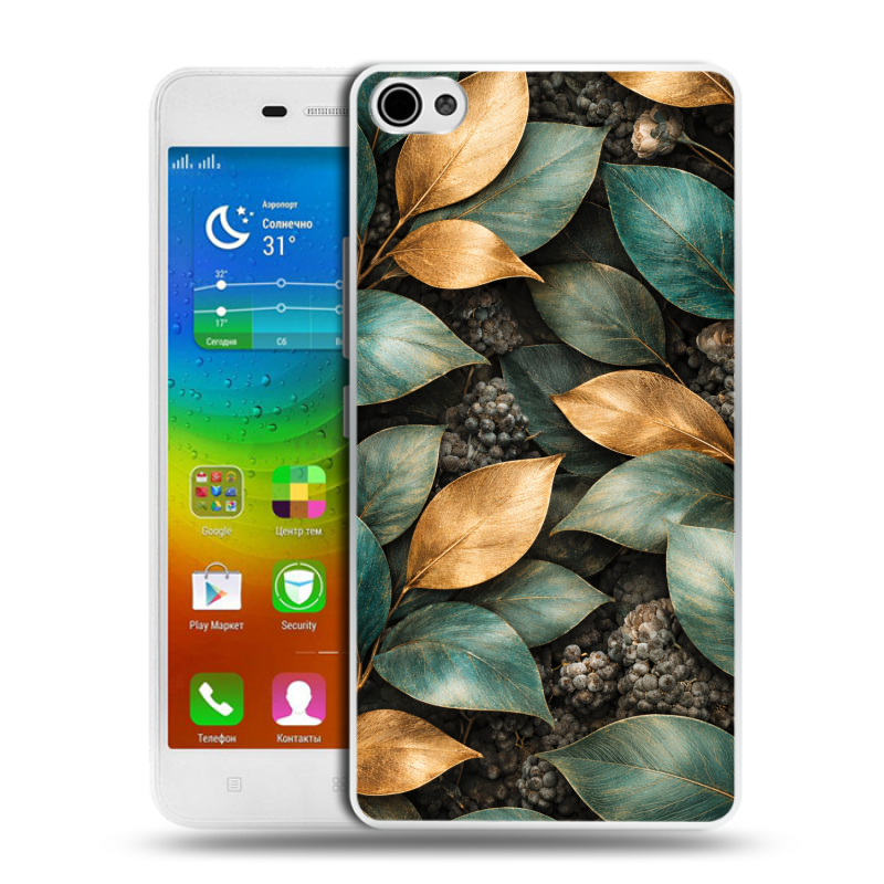 Силиконовый чехол на Lenovo S60 с принтом женский Силиконовый чехол на Lenovo S60 с принтом женский