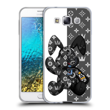 Силиконовый чехол на Samsung Galaxy E5 с принтом Луи робот Силиконовый чехол на Samsung Galaxy E5 с принтом Луи робот