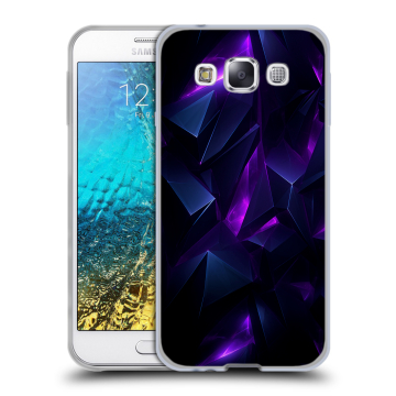 Силиконовый чехол на Samsung Galaxy E5 с принтом Абстракиция