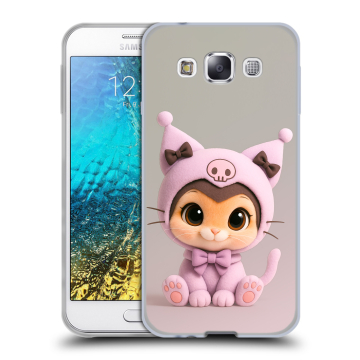 Силиконовый чехол на Samsung Galaxy E5 с принтом Куроми Kuromi Силиконовый чехол на Samsung Galaxy E5 с принтом Куроми Kuromi