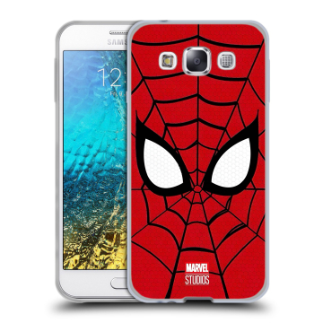 Силиконовый чехол на Samsung Galaxy E5 с принтом человек паук spiderman