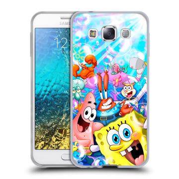 Силиконовый чехол на Samsung Galaxy E5 с принтом спанчбоб спанч боб Силиконовый чехол на Samsung Galaxy E5 с принтом спанчбоб спанч боб