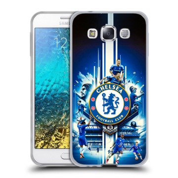 Силиконовый чехол на Samsung Galaxy E5 с принтом Chelsea Челси Силиконовый чехол на Samsung Galaxy E5 с принтом Chelsea Челси