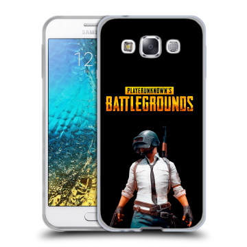 Силиконовый чехол на Samsung Galaxy E5 с принтом PUGB ПАГБ Силиконовый чехол на Samsung Galaxy E5 с принтом PUGB ПАГБ