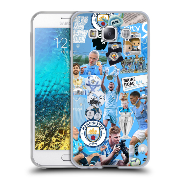 Силиконовый чехол на Samsung Galaxy E5 с принтом Man City Манчестер Сити Силиконовый чехол на Samsung Galaxy E5 с принтом Man City Манчестер Сити