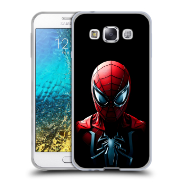 Силиконовый чехол на Samsung Galaxy E5 с принтом Spiderman Человек паук