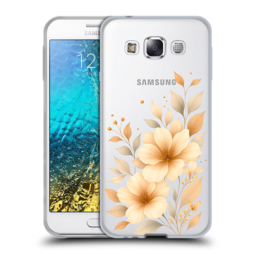 Силиконовый чехол на Samsung Galaxy E5 с принтом для девушки Силиконовый чехол на Samsung Galaxy E5 с принтом для девушки