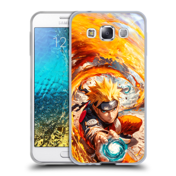 Силиконовый чехол на Samsung Galaxy E5 с принтом Аниме Наруто Naruto Силиконовый чехол на Samsung Galaxy E5 с принтом Аниме Наруто Naruto