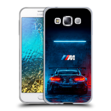 Силиконовый чехол на Samsung Galaxy E5 с принтом BMW БМВ Силиконовый чехол на Samsung Galaxy E5 с принтом BMW БМВ